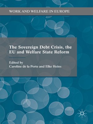 cover image of The Sovereign Debt Crisis, the EU and Welfare State Reform